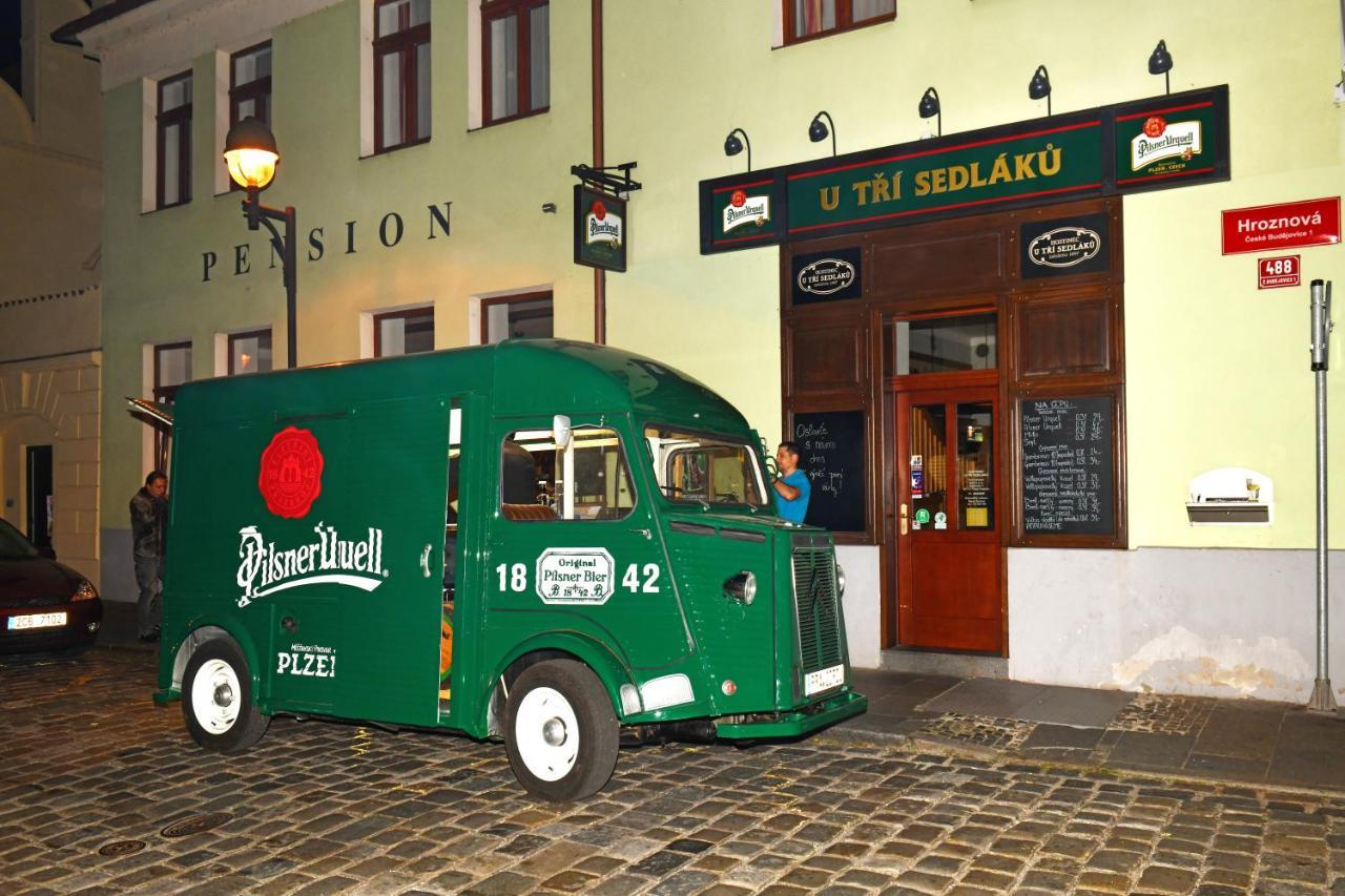 Pension U Tri Sedlaku Ceske Budejovice Buitenkant foto